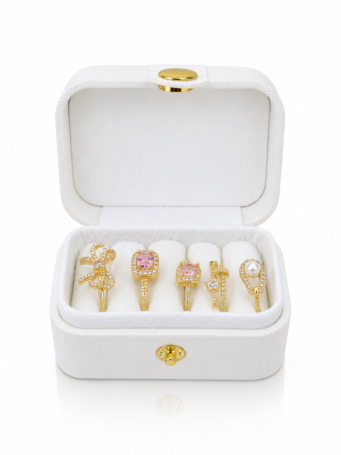 CORAL RING SET