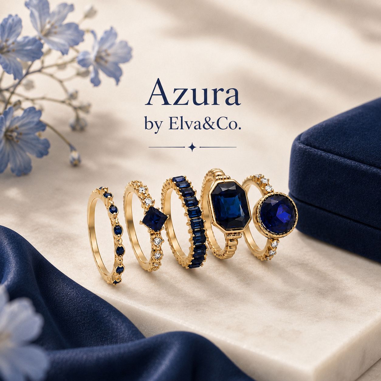 Azura Ring Set